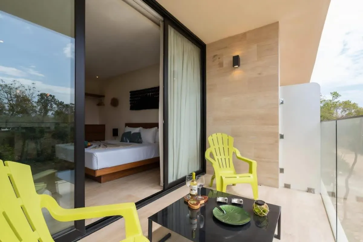 Tulum Hyde Master Suite Private Balcony Gym Sunny Pool Apartment
